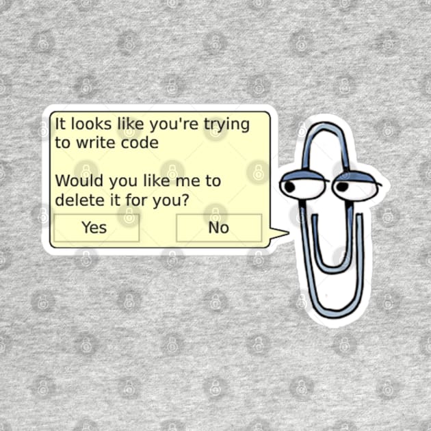 clippy first assistant word by yinon-h